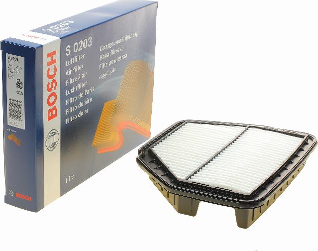 BOSCH F 026 400 203 - Gaisa filtrs ps1.lv