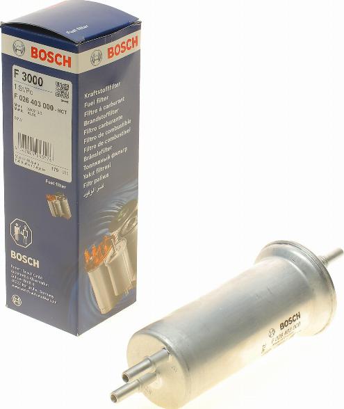 BOSCH F 026 403 000 - Degvielas filtrs ps1.lv