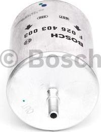 BOSCH F 026 403 003 - Degvielas filtrs ps1.lv