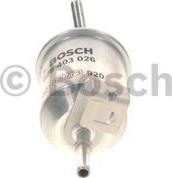 BOSCH F 026 403 026 - Degvielas filtrs ps1.lv