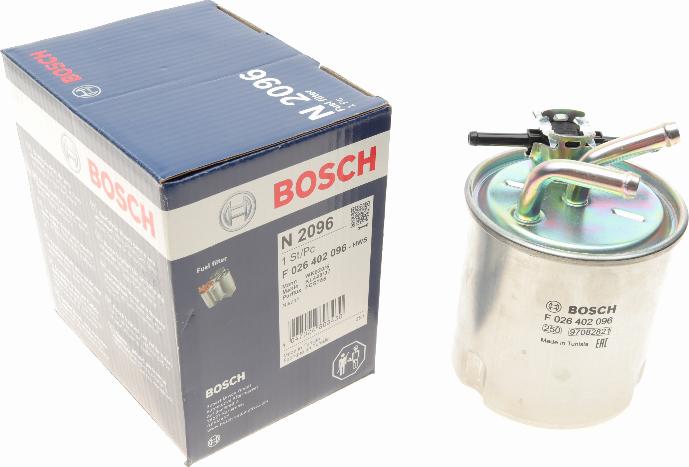 BOSCH F 026 402 096 - Degvielas filtrs ps1.lv