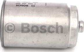 BOSCH F 026 402 097 - Degvielas filtrs ps1.lv