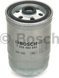 BOSCH F 026 402 043 - Degvielas filtrs ps1.lv