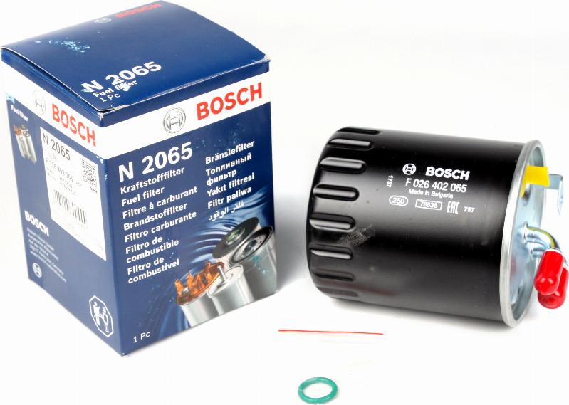 BOSCH F 026 402 065 - Degvielas filtrs ps1.lv