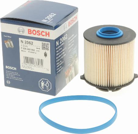 BOSCH F 026 402 062 - Degvielas filtrs ps1.lv