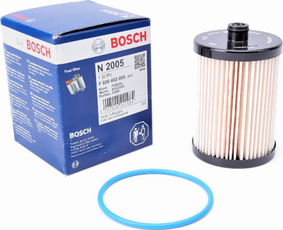 BOSCH F 026 402 005 - Degvielas filtrs ps1.lv