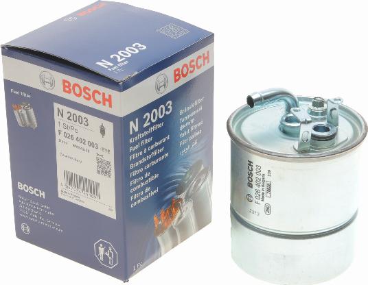 BOSCH F 026 402 003 - Degvielas filtrs ps1.lv