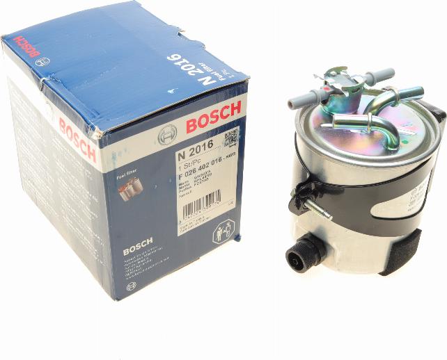 BOSCH F 026 402 016 - Degvielas filtrs ps1.lv