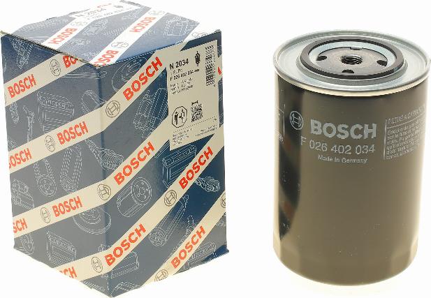 BOSCH F 026 402 034 - Degvielas filtrs ps1.lv