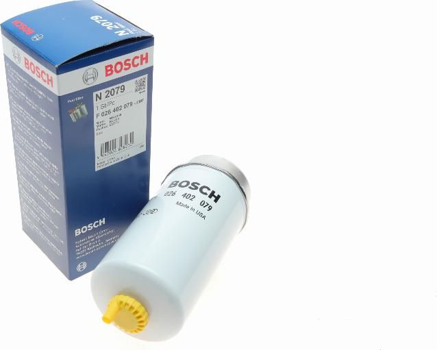 BOSCH F 026 402 079 - Degvielas filtrs ps1.lv