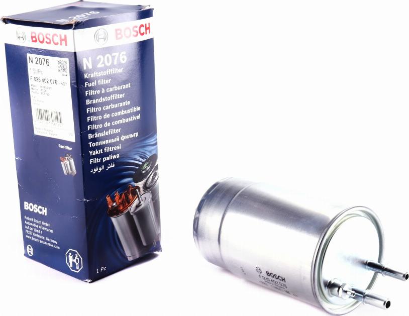 BOSCH F 026 402 076 - Degvielas filtrs ps1.lv