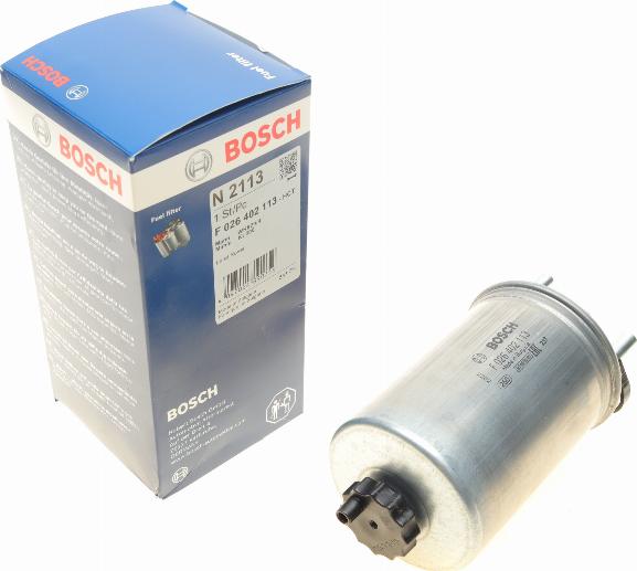 BOSCH F 026 402 113 - Degvielas filtrs ps1.lv