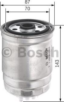 BOSCH F 026 402 848 - Degvielas filtrs ps1.lv