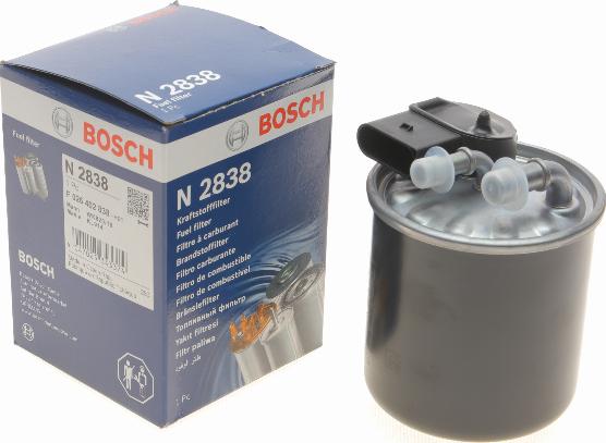 BOSCH F 026 402 838 - Degvielas filtrs ps1.lv