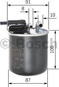 BOSCH F 026 402 837 - Degvielas filtrs ps1.lv