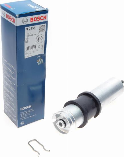 BOSCH F 026 402 358 - Degvielas filtrs ps1.lv