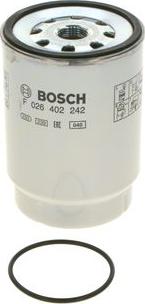 BOSCH F 026 402 242 - Degvielas filtrs ps1.lv