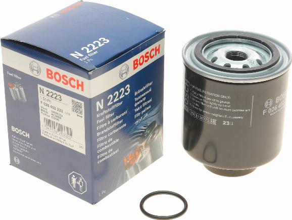 BOSCH F 026 402 223 - Degvielas filtrs ps1.lv