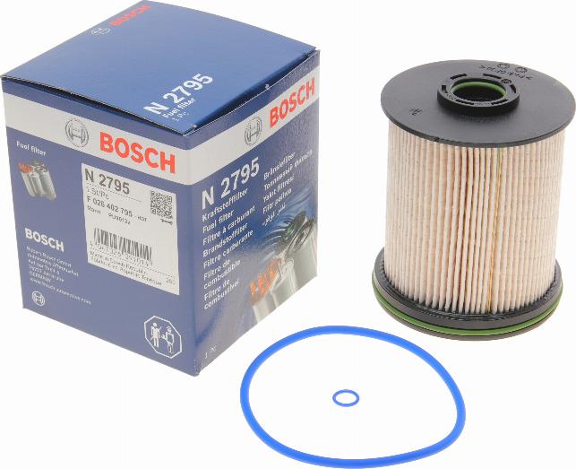 BOSCH F 026 402 795 - Degvielas filtrs ps1.lv