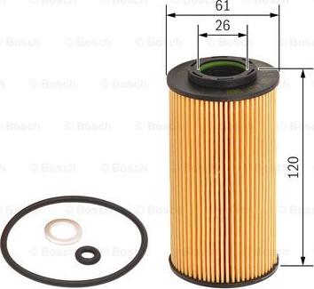 BOSCH F 026 407 062 - Eļļas filtrs ps1.lv