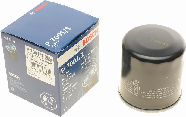 BOSCH F 026 407 001 - Eļļas filtrs ps1.lv