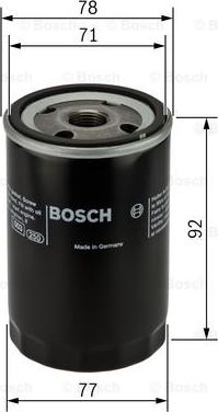 BOSCH F 026 407 017 - Eļļas filtrs ps1.lv