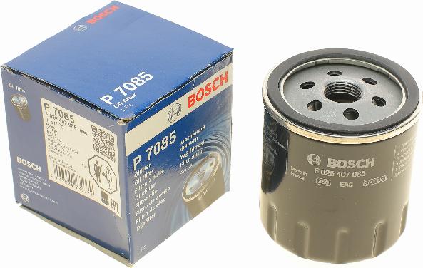 BOSCH F 026 407 085 - Eļļas filtrs ps1.lv