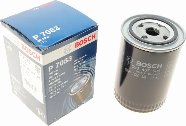 BOSCH F 026 407 083 - Eļļas filtrs ps1.lv