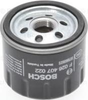 BOSCH F 026 407 022 - Eļļas filtrs ps1.lv