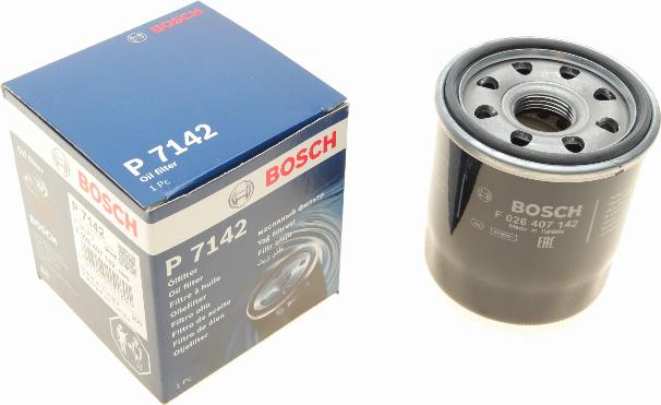 BOSCH F 026 407 142 - Eļļas filtrs ps1.lv