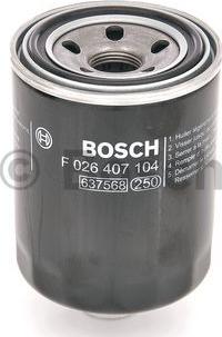 BOSCH F 026 407 104 - Eļļas filtrs ps1.lv