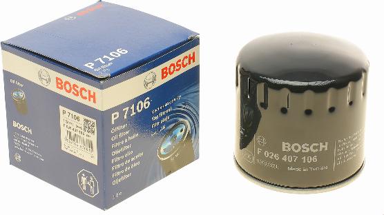 BOSCH F 026 407 106 - Eļļas filtrs ps1.lv