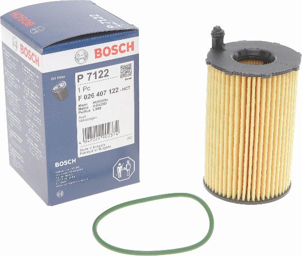 BOSCH F 026 407 122 - Eļļas filtrs ps1.lv