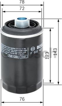 BOSCH F 026 407 179 - Eļļas filtrs ps1.lv