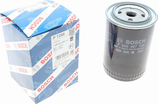 BOSCH F 026 407 256 - Eļļas filtrs ps1.lv