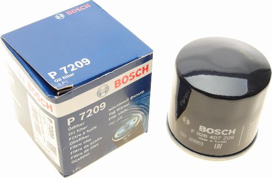 BOSCH F 026 407 209 - Eļļas filtrs ps1.lv