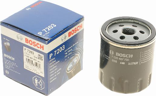 BOSCH F 026 407 203 - Eļļas filtrs ps1.lv