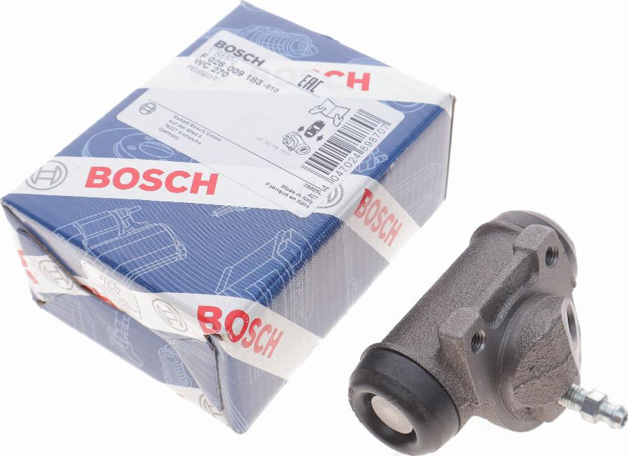 BOSCH F 026 009 183 - Riteņa bremžu cilindrs ps1.lv