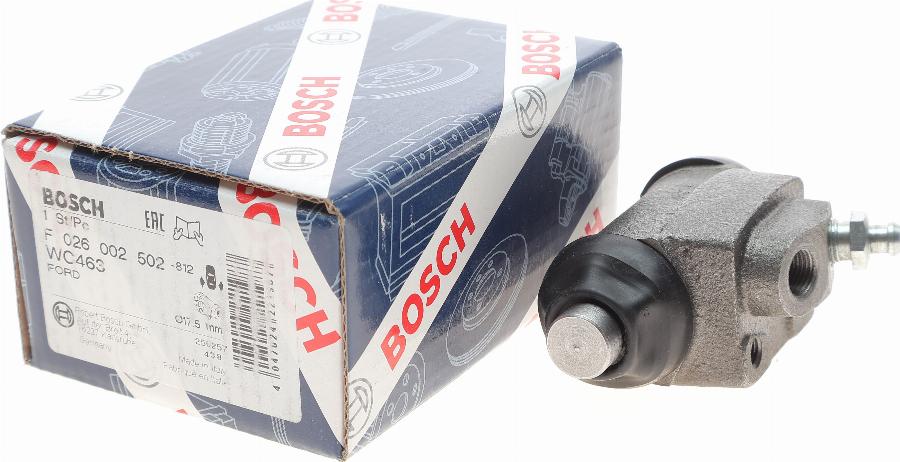 BOSCH F 026 002 502 - Riteņa bremžu cilindrs ps1.lv