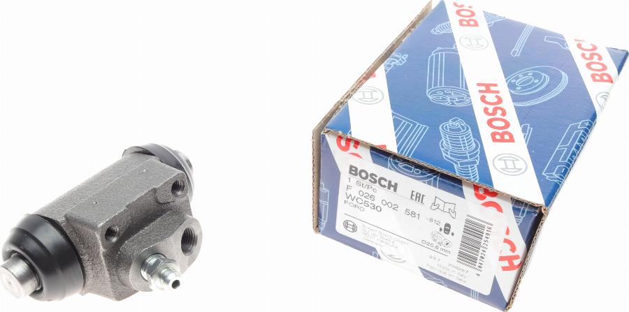 BOSCH F 026 002 581 - Riteņa bremžu cilindrs ps1.lv