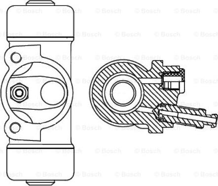 BOSCH F 026 002 348 - Riteņa bremžu cilindrs ps1.lv