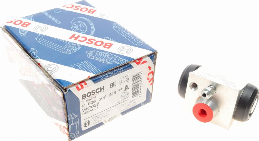 BOSCH F 026 002 249 - Riteņa bremžu cilindrs ps1.lv