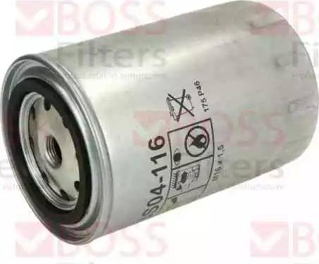 BOSS FILTERS BS04-116 - Degvielas filtrs ps1.lv