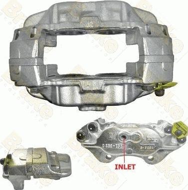 Brake Engineering CA1216 - Bremžu suports ps1.lv