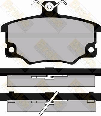 FIAT 0000000795121 - Bremžu uzliku kompl., Disku bremzes ps1.lv