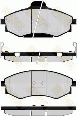 SACHS 111_1100 - Bremžu uzliku kompl., Disku bremzes ps1.lv