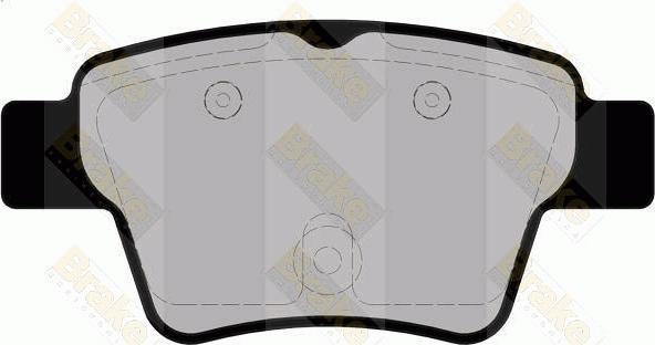 Brake Engineering PA1667 - Bremžu uzliku kompl., Disku bremzes ps1.lv