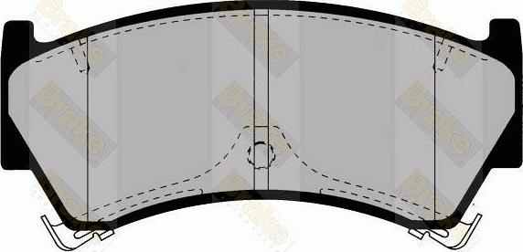 Brake Engineering PA1377 - Bremžu uzliku kompl., Disku bremzes ps1.lv