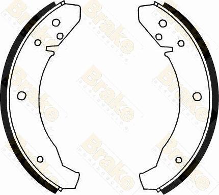 Brake Engineering SH1025 - Bremžu loku komplekts ps1.lv