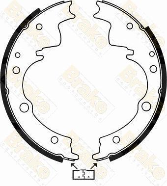 Brake Engineering SH1148 - Bremžu loku komplekts ps1.lv